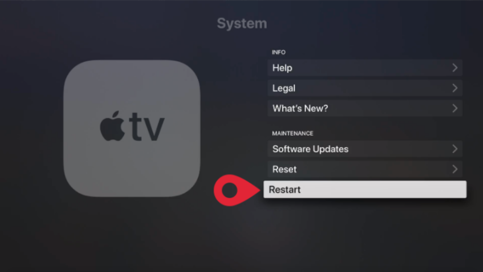 How can I fix streaming issues on my Apple TV?